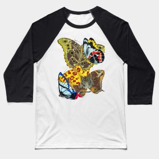 Butterflies Watercolor #13 Baseball T-Shirt